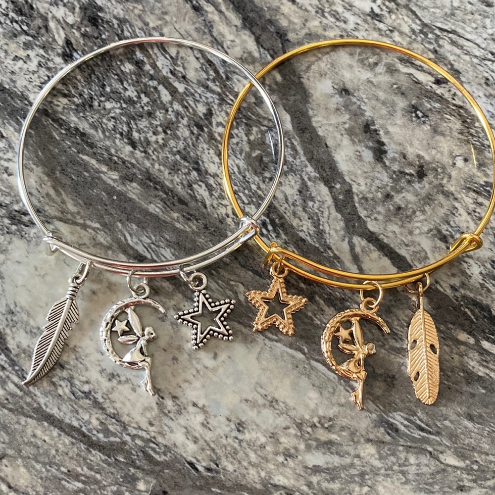 Charm Bangle Bracelet